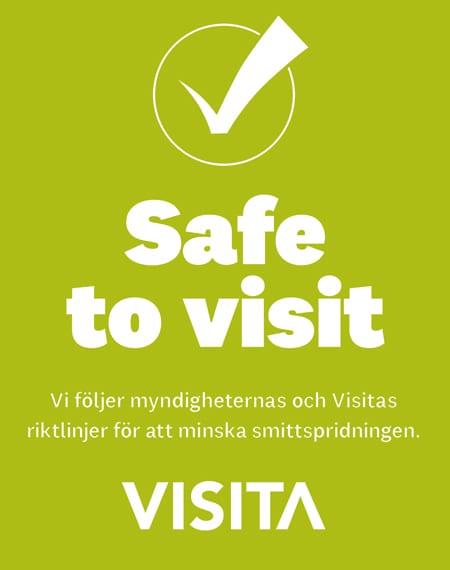 Safe to visit informationstext